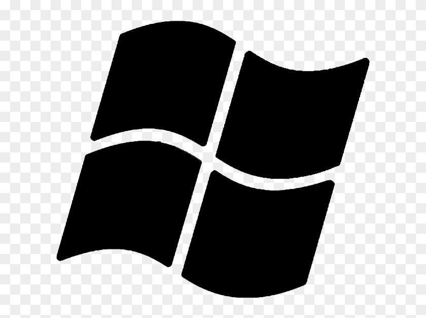 Windows 95 Logo Png - Black White Png Windows Logo ...