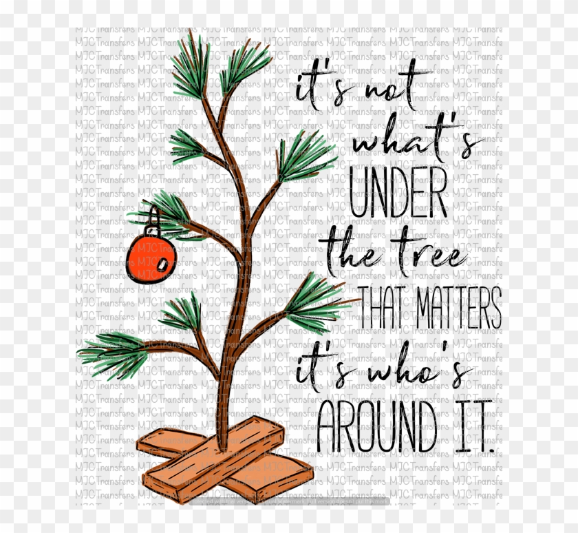It s not what s under the tree that matters hd png download 620x694