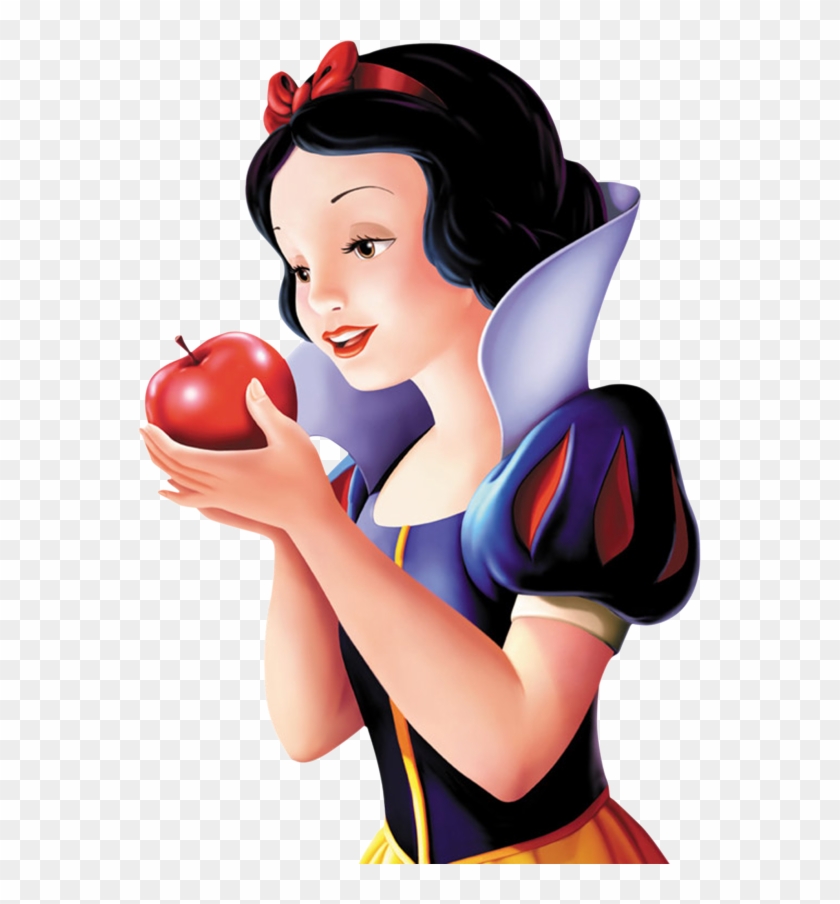 Download Black And White Snow White Poison Apple Png Snow White With An Apple Transparent Png 563x824 705574 Pngfind