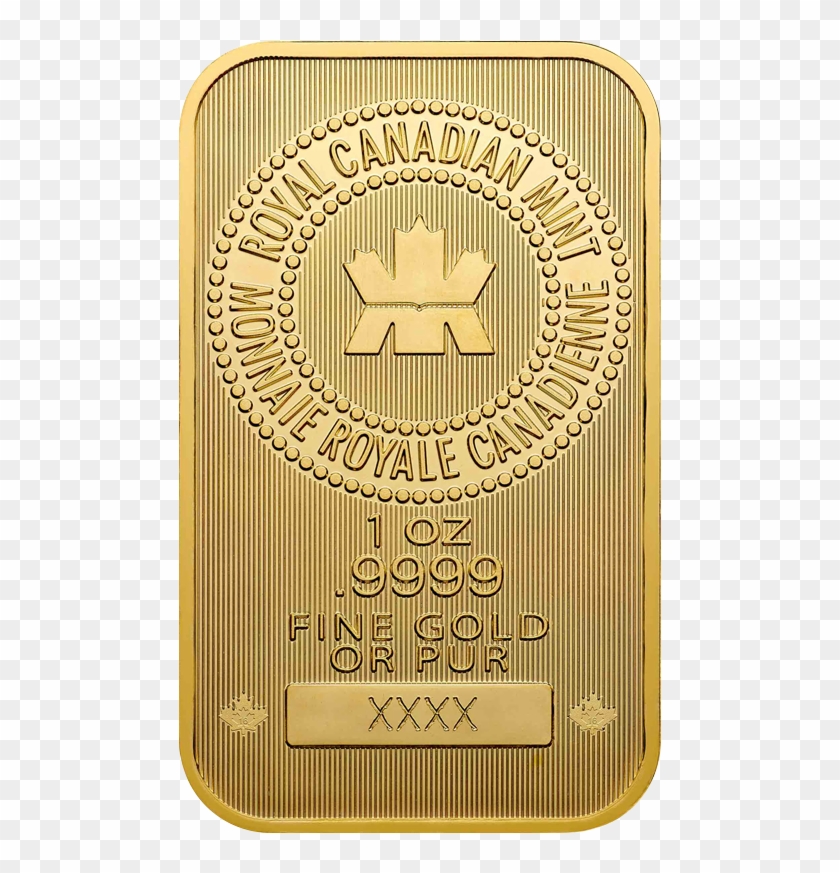 Royal Canadian Mint Gold Bar 1 Oz Royal Canadian Mint Gold Wafer Bar
