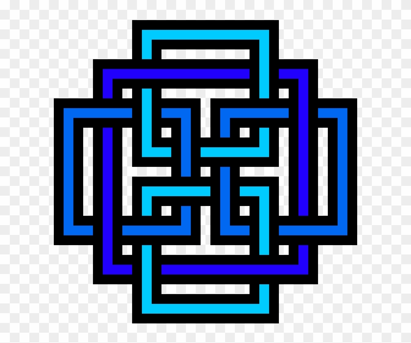 Trippy Af Grid Minecraft Pixel Art Hd Png Download 660x660 Pngfind