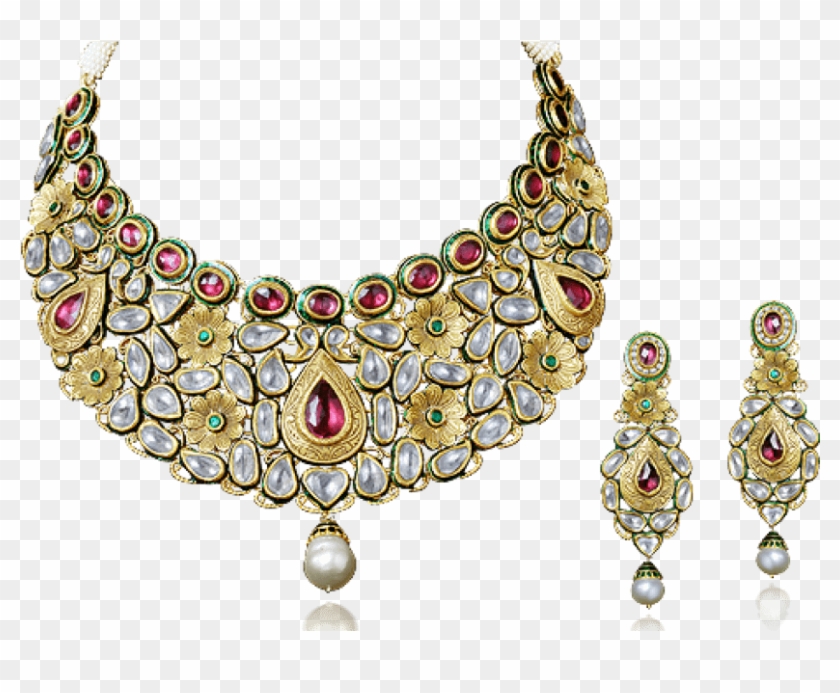 Free Png Jewel Set Png - Gold Kundan Jewellery Png, Transparent Png ...