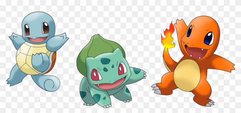 - Starter Pokemon , Png Download, Transparent Png - 1726x734(#726316 ...