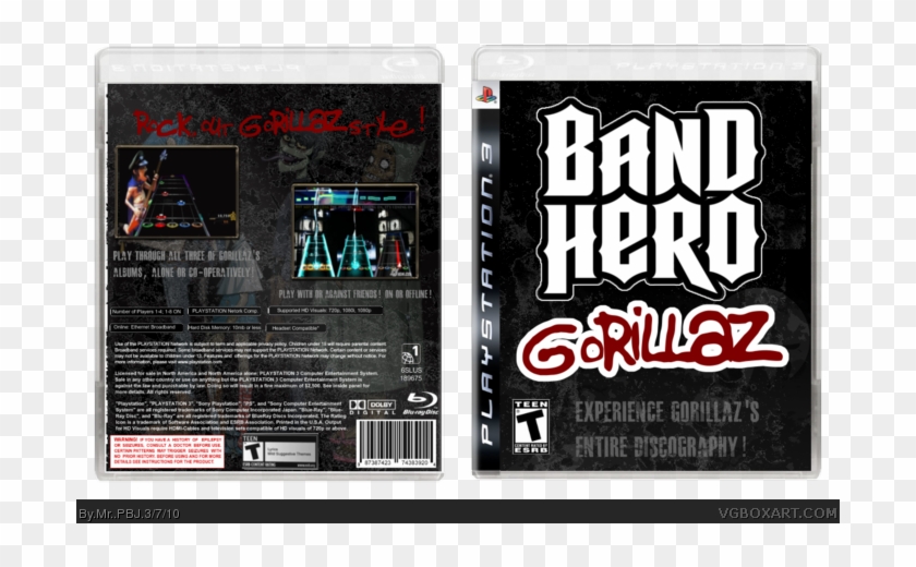 gorillaz box art cover nintendo wii dj hero hd png download 700x450 728782 pngfind nintendo wii dj hero hd png download
