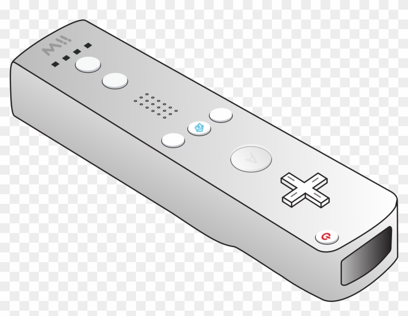Picture Library Library Gaming Clipart Wii Controller - Wii Remote Clipart,  HD Png Download - 2400x1747(#730056) - PngFind