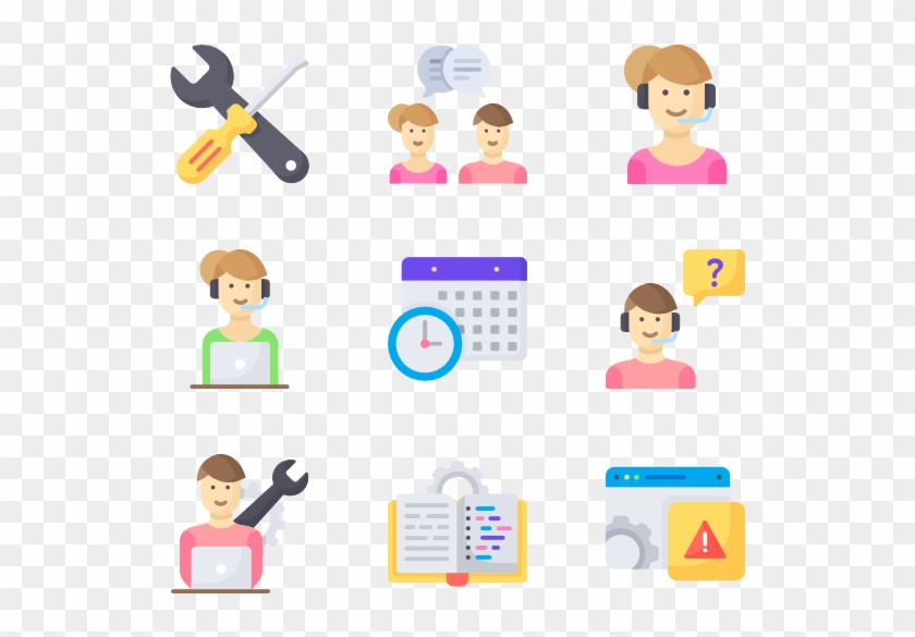 Tech Support - Technic Icons, HD Png Download - 600x564(#735181) - PngFind