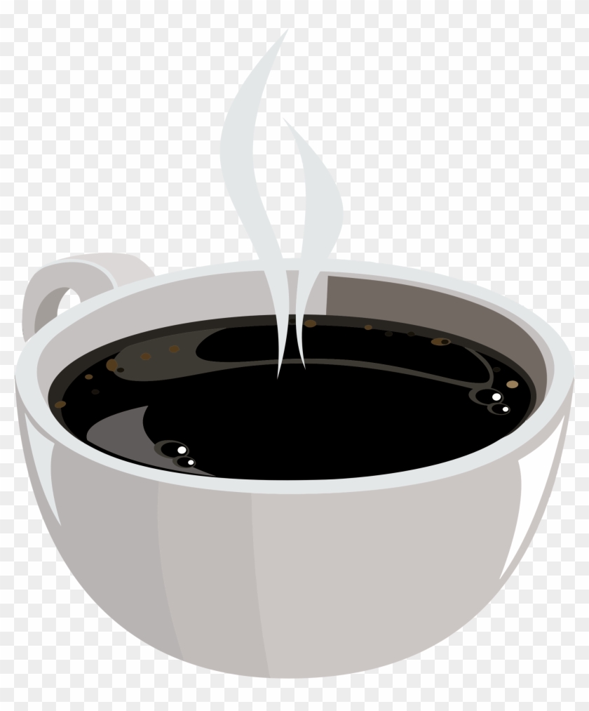 Hot Cup Of Coffee Cangkir Kopi Yg Keren, HD Png Download 2008x2328