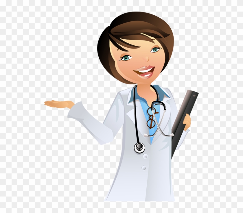 Cartoon Woman Doctor Png, Transparent Png - 534x657(#736277) - PngFind