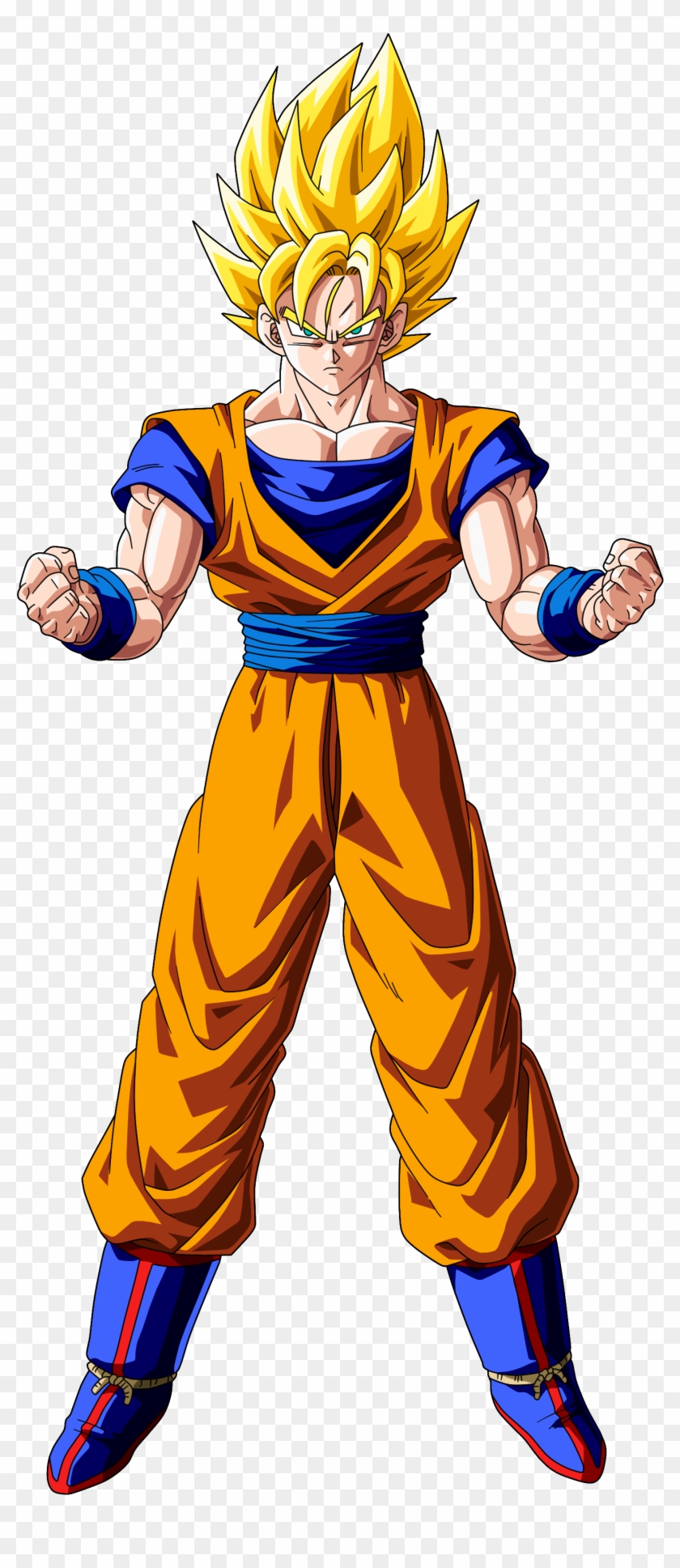 Dragon Ball Z Clipart Logo - Dragon Ball Z Goku Ssj1, HD Png Download