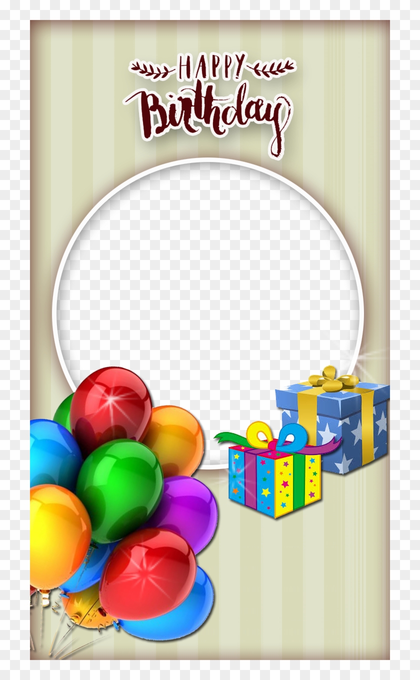 Awesome Birthday Frame - Birthday Wish Photo Frame, HD Png ...