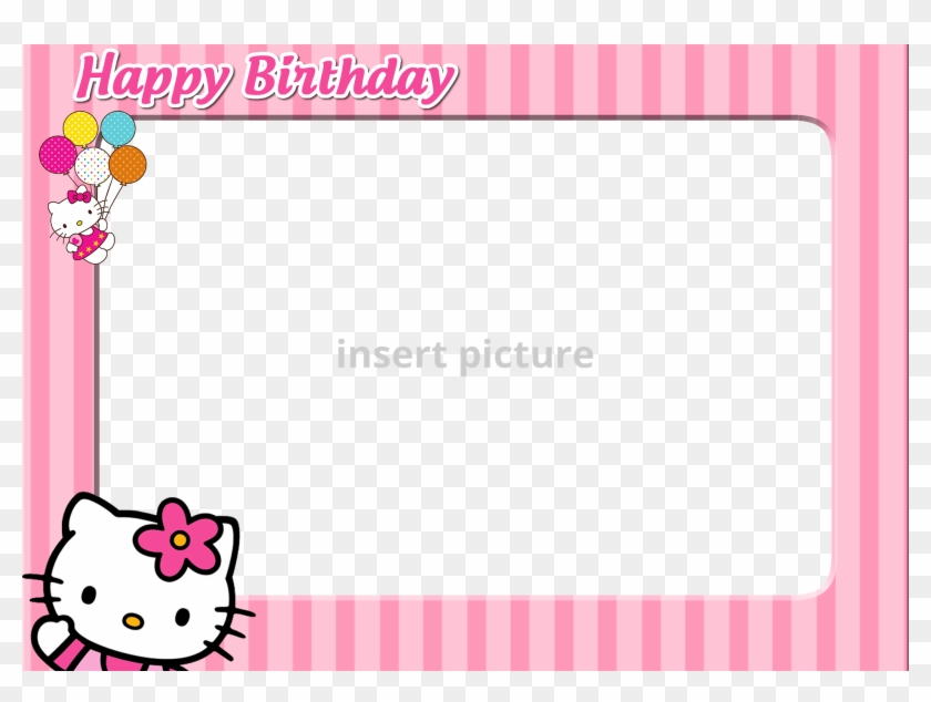 Hello Kitty Photo Frame Photo Hello Kitty Frames Png Transparent Png 1600x1132 7445 Pngfind