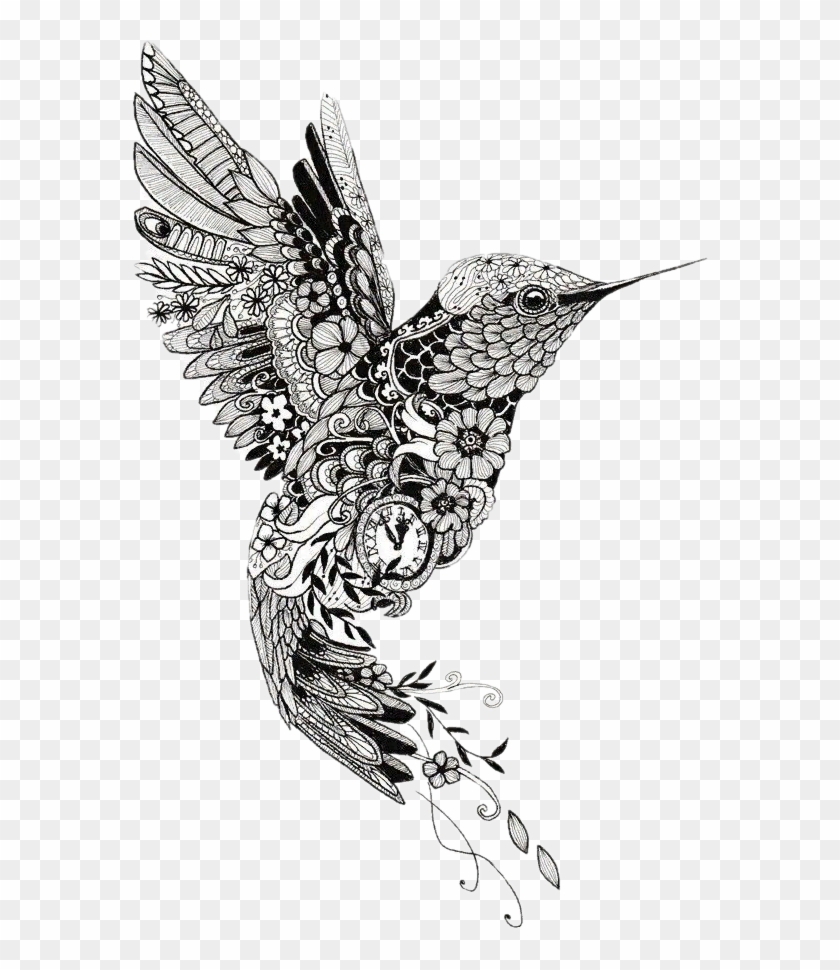 Download Tattoo Henna Mehndi Mandala Bird Hummingbird Clipart Hummingbird Mandala Tattoo Hd Png Download 577x890 746959 Pngfind