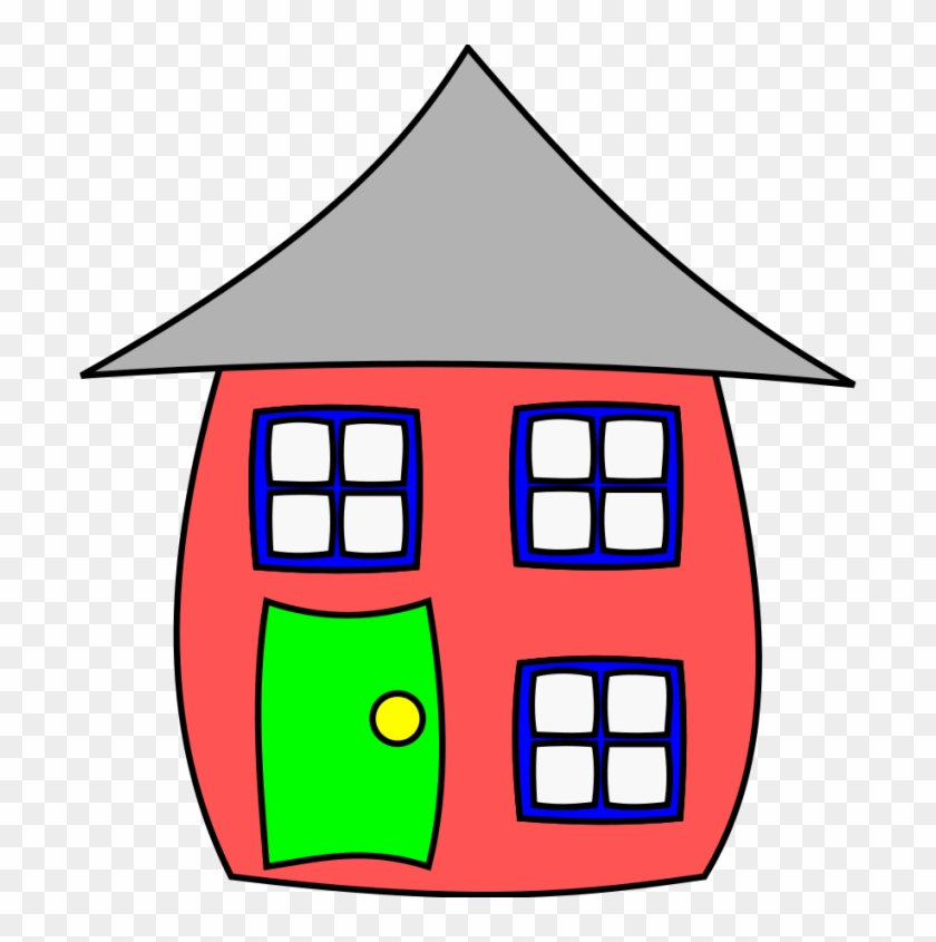 Cartoon House Clipart Png - Cartoon Home, Transparent Png -  546x597(#748191) - PngFind