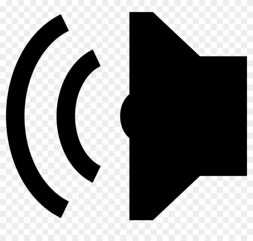 Audio Loud Music Noise Sound Speaker Volume Audio Symbol Clipart, HD