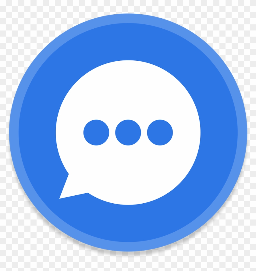 Download Png Ico Icns Facebook Messenger Round Icon Transparent Png 1024x1024 Pngfind
