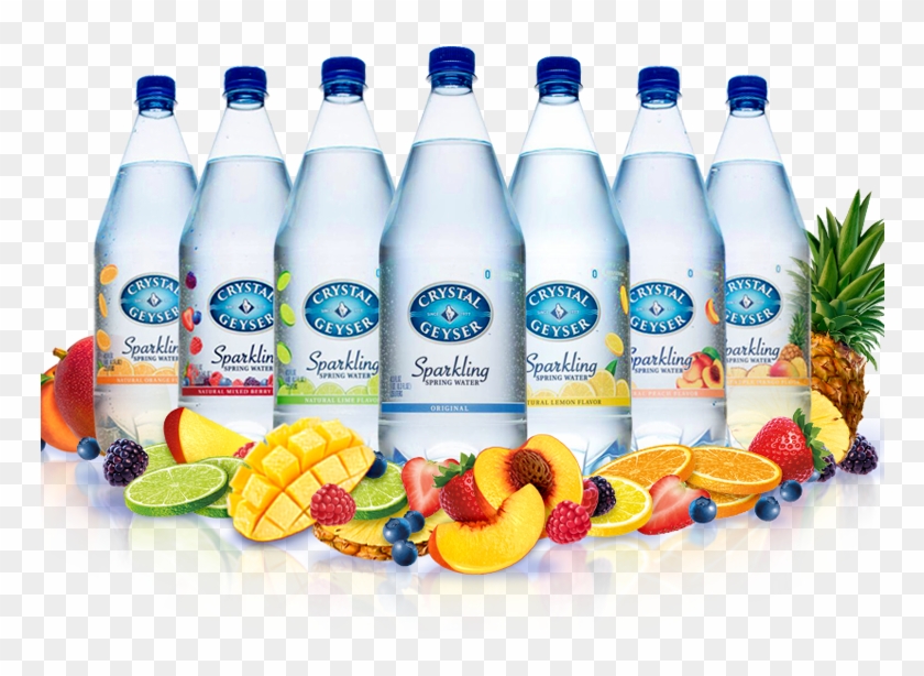 Crystal Geyser Sparkling Water Flavors, HD Png Download 767x575