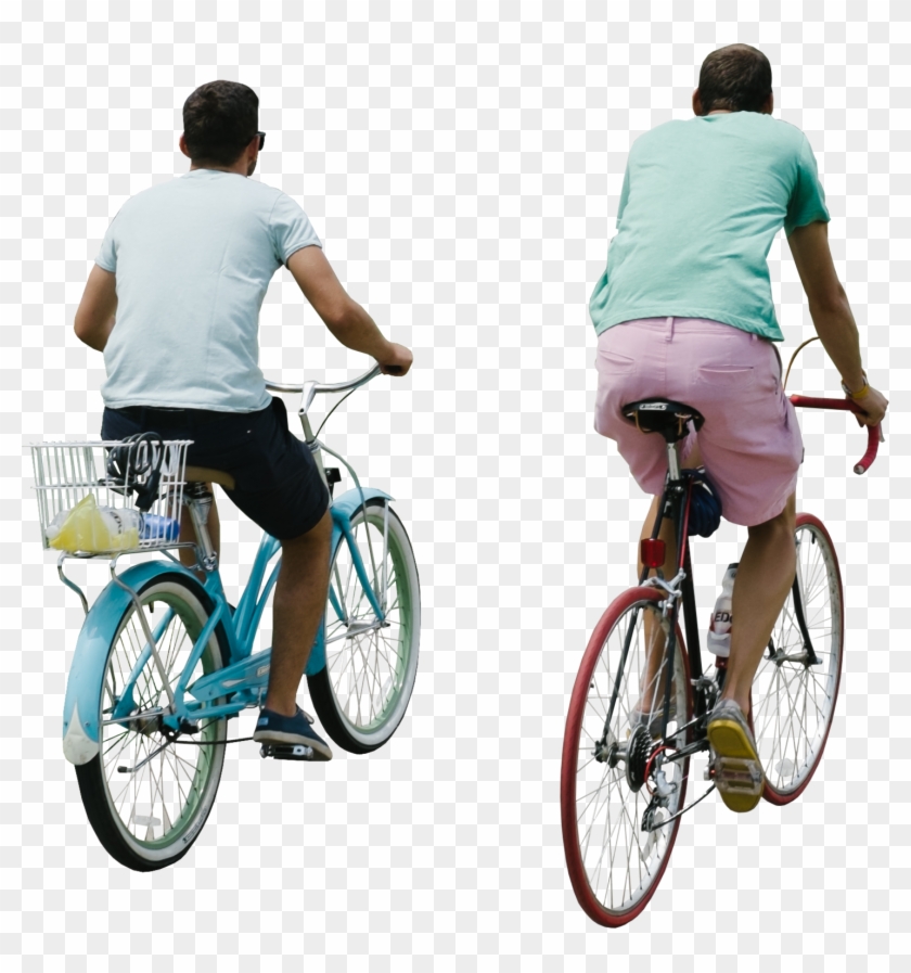 man in bike