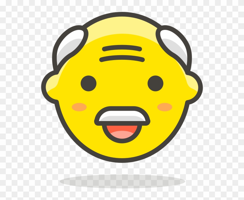 Old Man Laughing Emoji