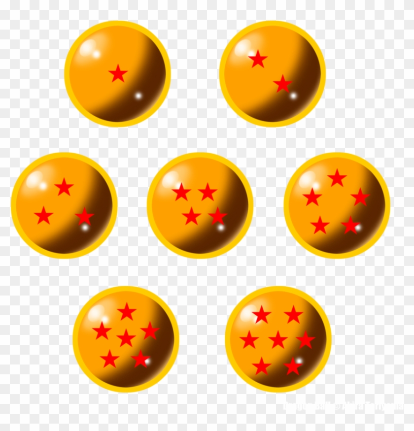 Dragonballs Png - Dragon Ball Z Seven Dragon Balls ...