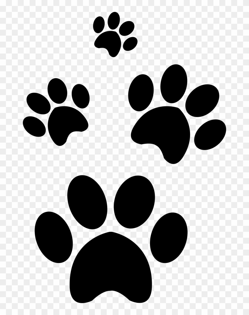 Png File Svg Pluspng - Paw Transparent Background, Png Download - 686x980(#764512) - PngFind