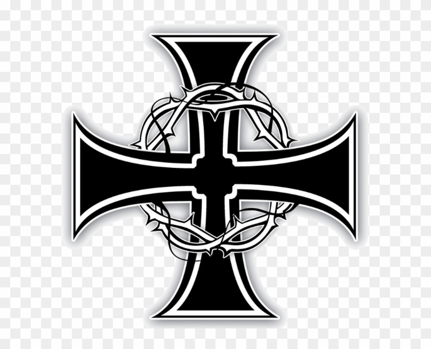 Set Of Five Black And White Iron Cross And Skull Headers Dividers Banners  Or Lower Back Tattoo Designs Posters Art Prints by  Interior Wall Decor  33972