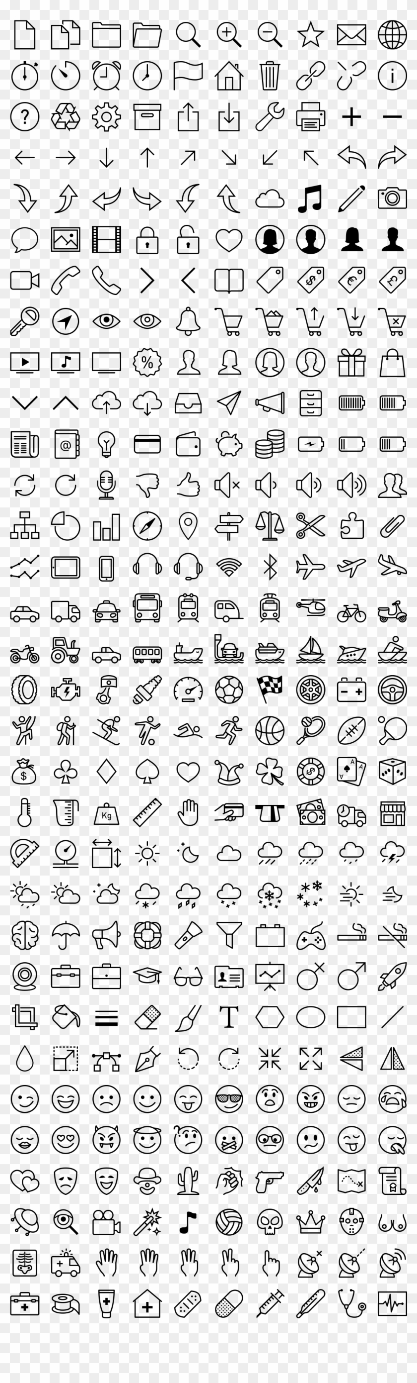 Free Ios 7 Icons In Vector - Gui Icon Vector Free, HD Png Download ...