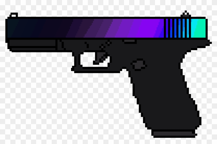 Glock 18 - Neon Fade - Rifle, HD Png Download - 1200x1200(#769740