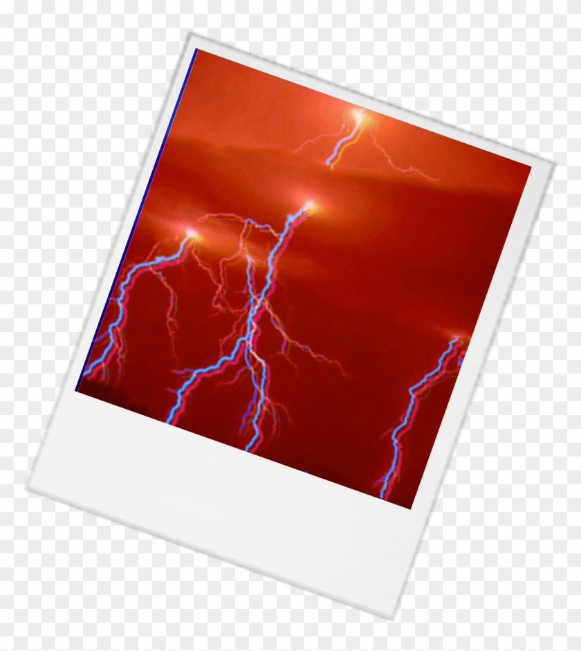 Red Sticker - Lightning, HD Png Download - 1024x1024(#775299) - PngFind