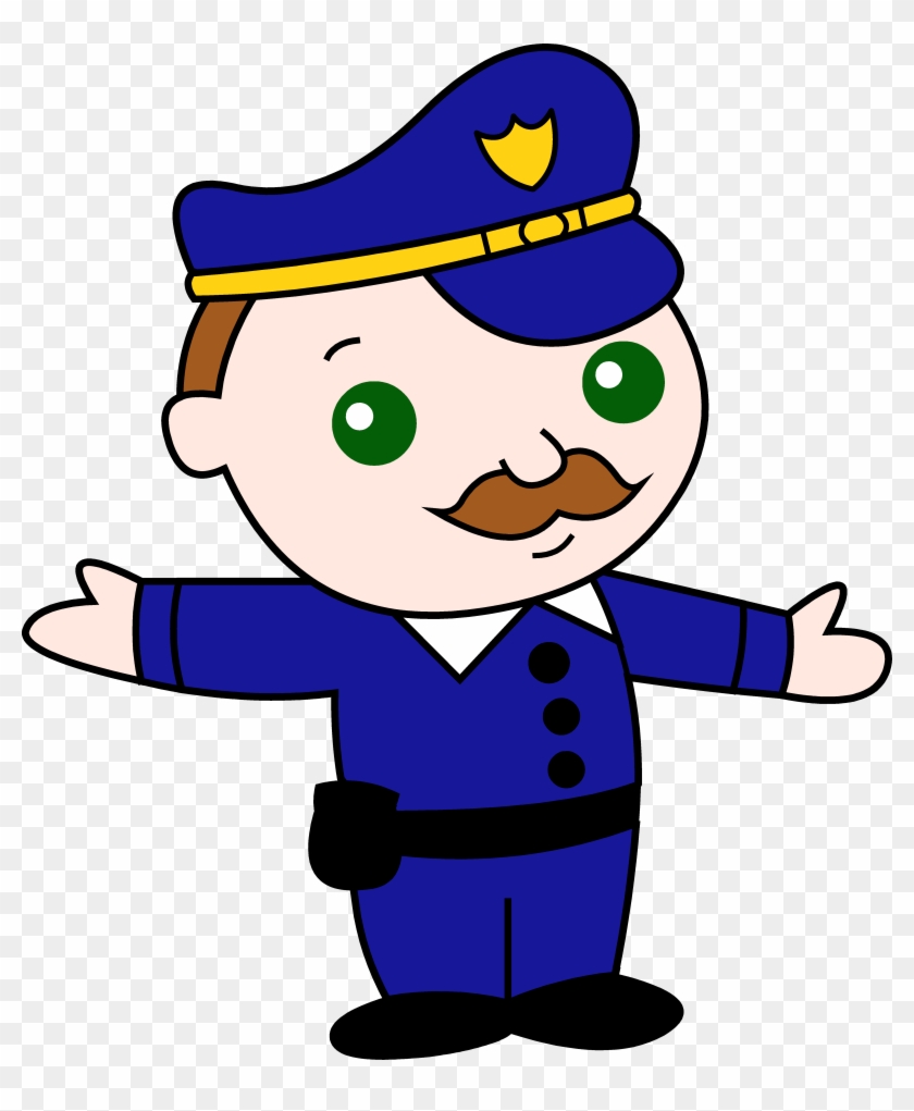 Cop Clipart - Cartoon Police Badge, HD Png Download - 5187x6062(#778630) -  PngFind