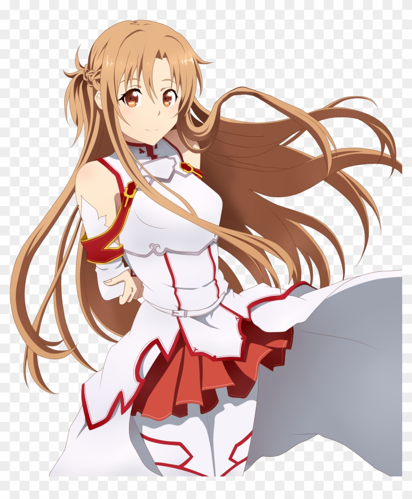 Asuna - Sword Art Online Asuna Render, HD Png Download - 3079x3817(#785187)  - PngFind