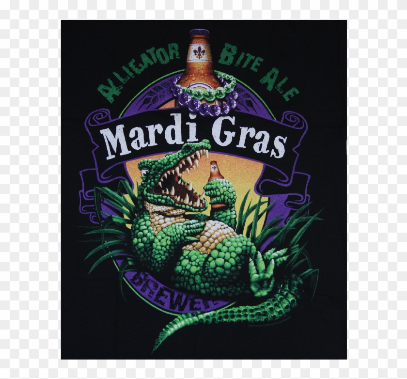 alligator mardi gras shirt