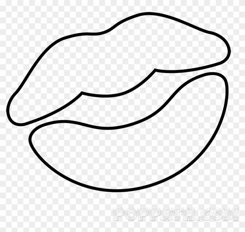 lips outline png