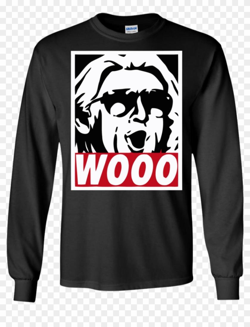 Wooo Ric Flair Shirt Funny Wrestling Nature Boy Classic, HD Png Download -  832x1016(#789605) - PngFind