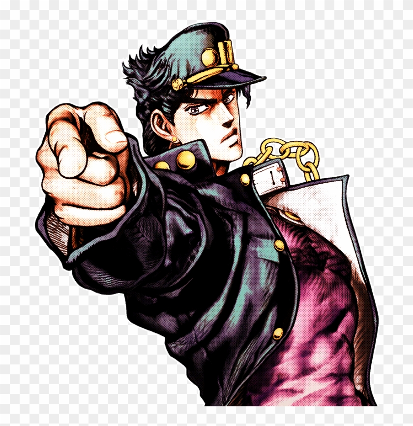 Jotaro Kujo Png - Jotaro Kujo Asb Png, Transparent Png - 800x800 ...