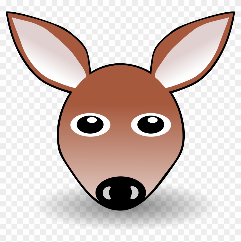 Free Vector Funny Fawn Face Brown Cartoon - Kangaroo Cartoon Face, HD Png Download - 800x764(#798617) - PngFind Free Vector Funny Fawn Face Brown Cartoon - Kangaroo Cartoon Face, HD Png Download - 800x764(#798617) - PngFind