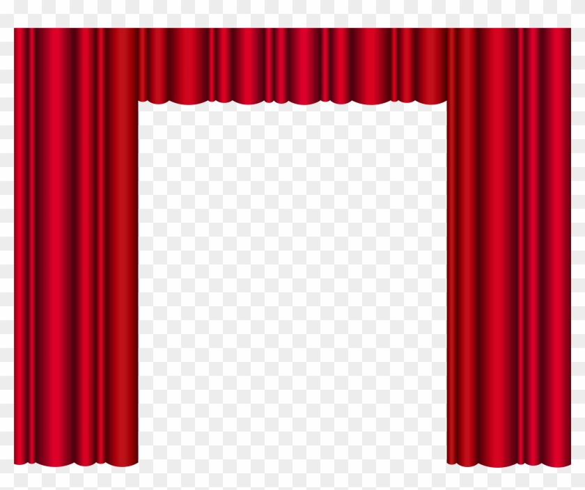 Free Png Download Red Theater Curtains Transparent - Stage Curtains  Transparent Background, Png Download - 850x679(#83607) - PngFind