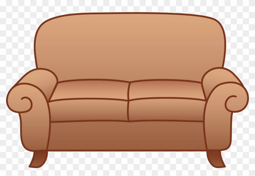 Svg Royalty Free Download Beige Living Room Sofa Free - Transparent Background  Couch Clipart, HD Png Download - 6947x4462(#83819) - PngFind