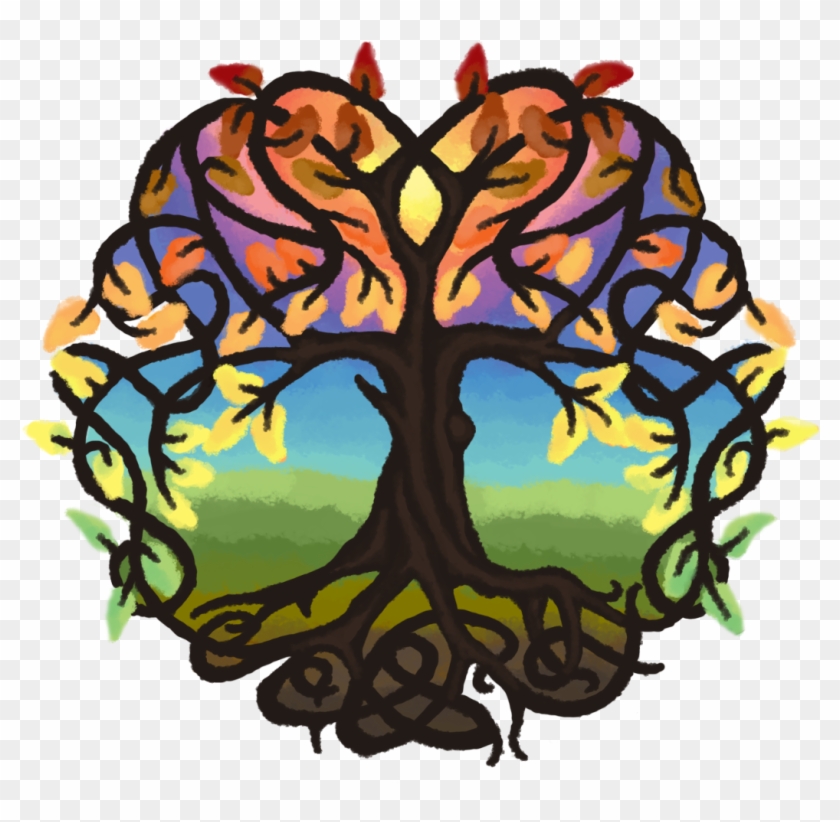 Celtic Knot Tree Of Life Hd Png Download 1200x1033 86296 Pngfind