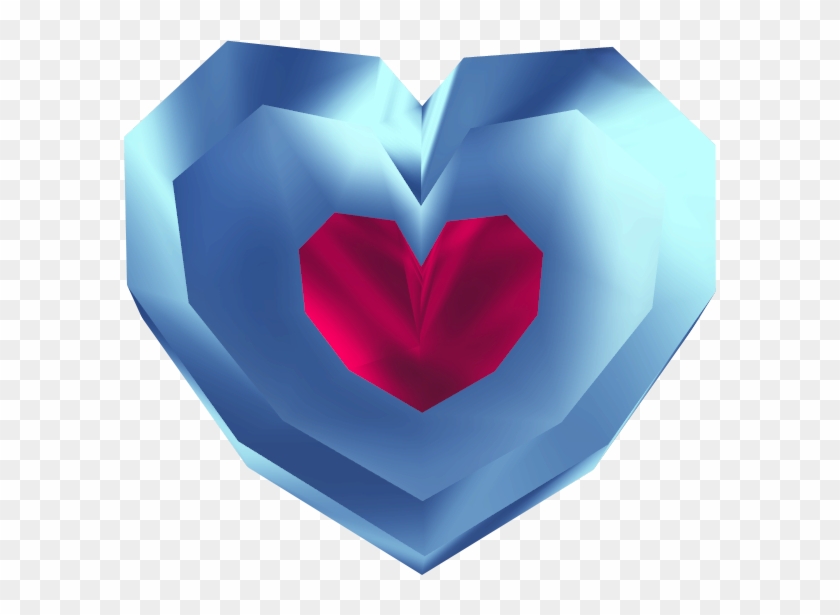 Piece Of Heart Zelda Heart Piece, HD Png Download 592x535(86399