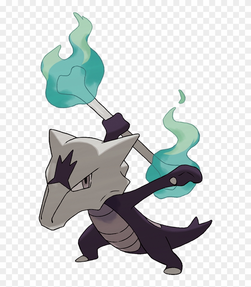 Alolan Marowak Hd Png Download 691x960 87017 Pngfind