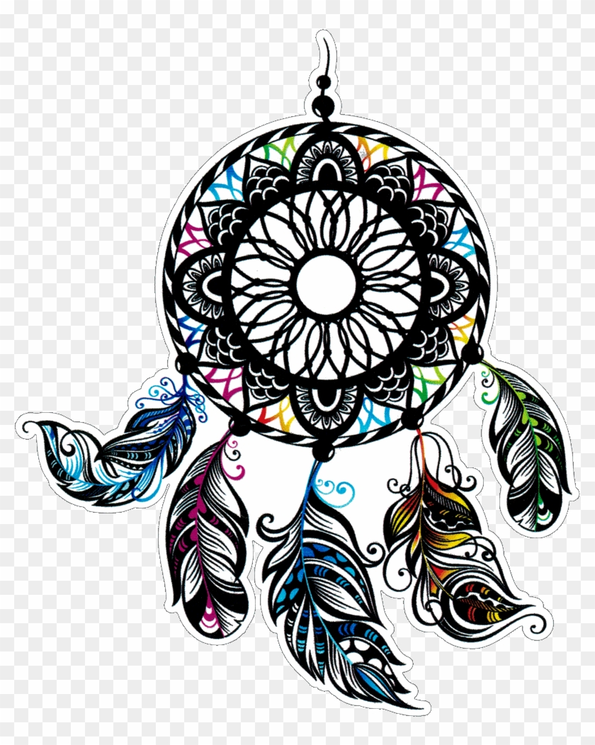 Window Sticker / Decal - Dream Catcher Clipart, HD Png Download