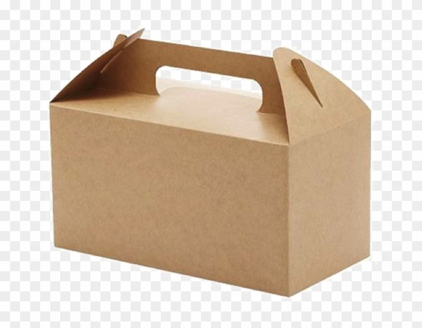 Cardboard Carton Png Image Background - Box With Carry Handle ...