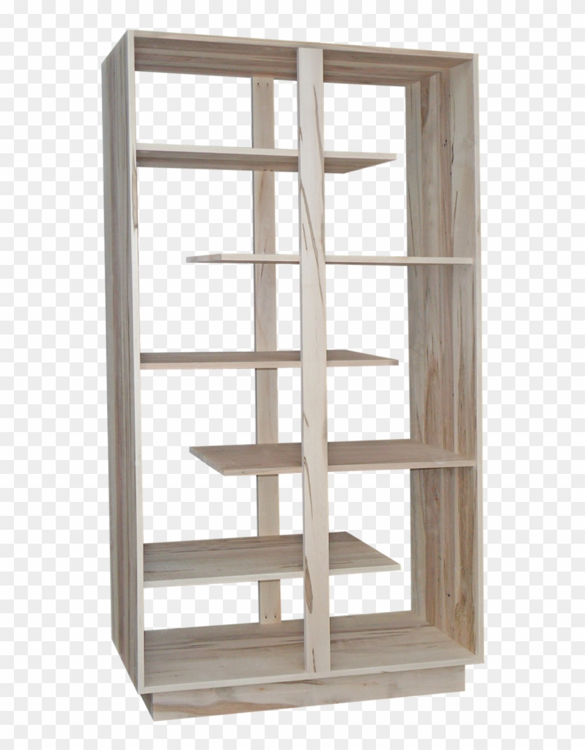 Staggered Bookshelf Bookcase Hd Png, Staggered Shelves Bookcase
