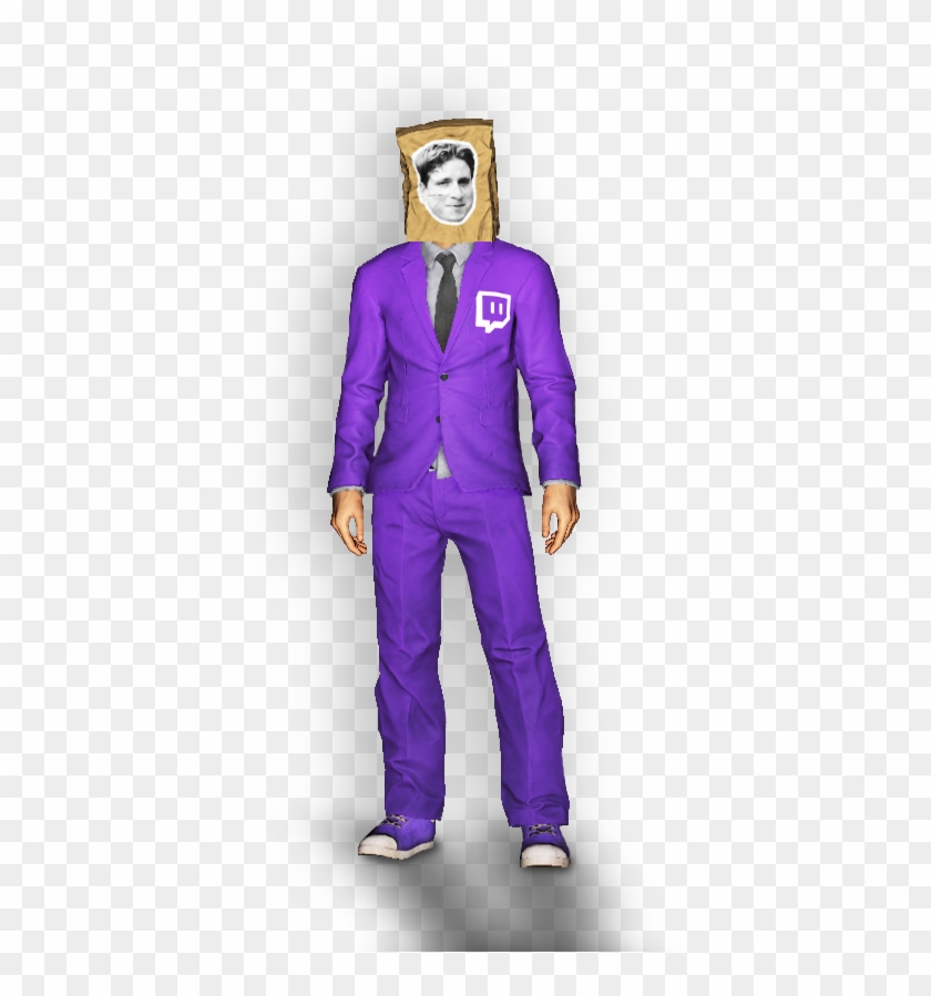 Twitch Prime Skin Gratuit Halloween Costume Hd Png Download 412x819 Pngfind