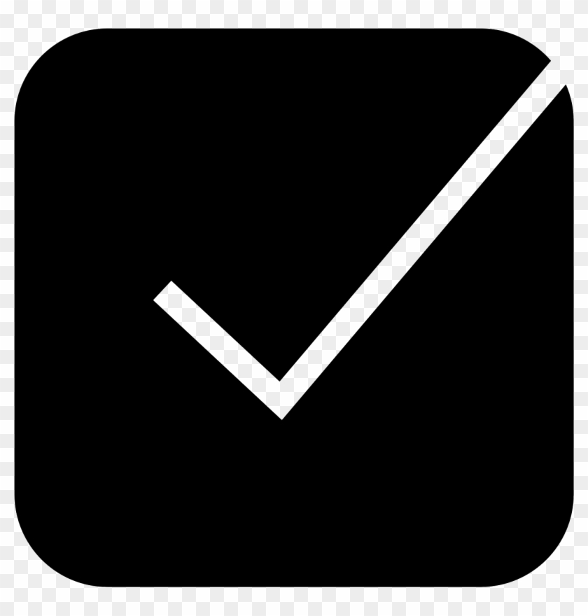 Tick Box Filled Icon - Graphic Design, HD Png Download - 1335x1335 ...
