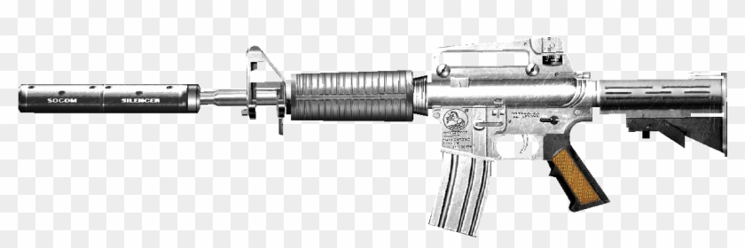 M4a1 Crossfire Png - Assault Rifle, Transparent Png - 1171x335(#830961) -  PngFind