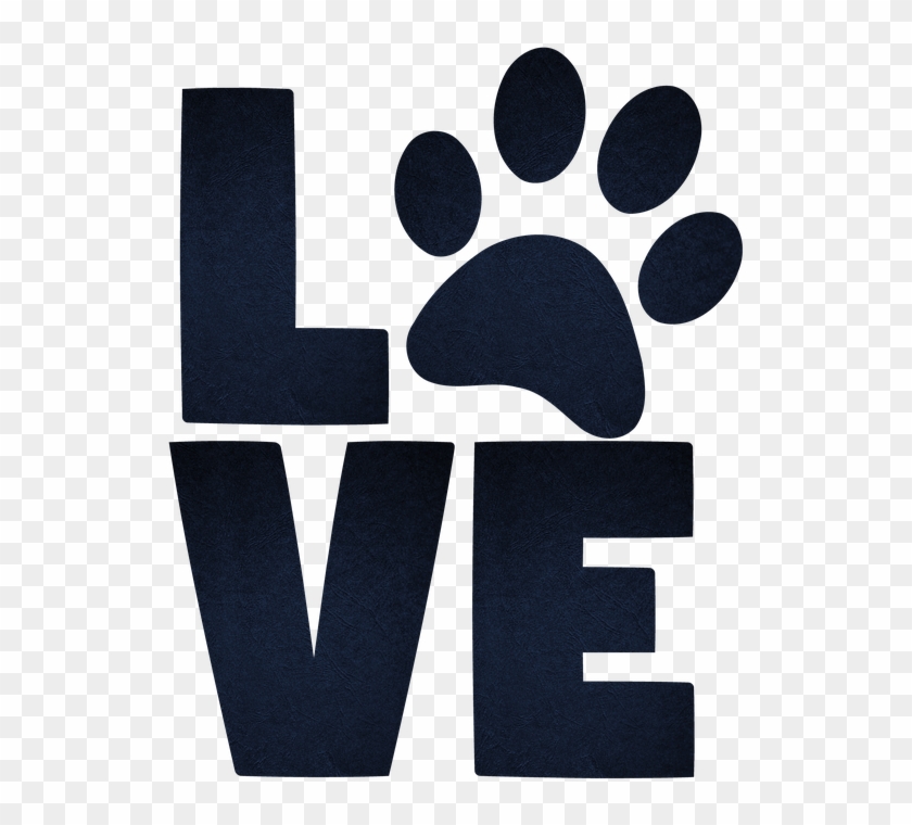 Paw Print Love Animal Pet Print Cat Dog Paw Print Love, HD Download 720x720(#831762) - PngFind