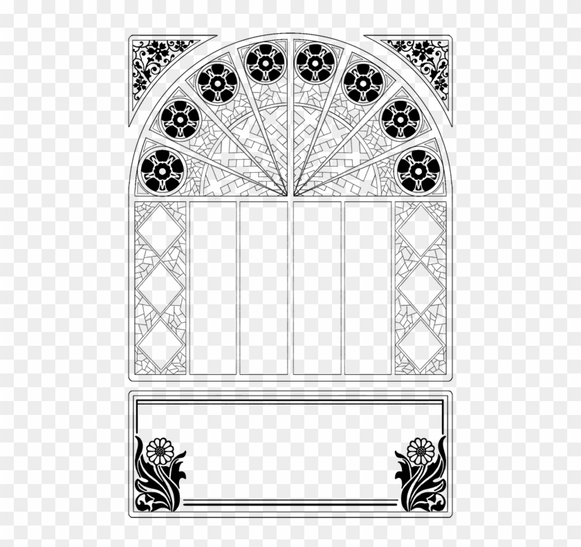 church stained glass background