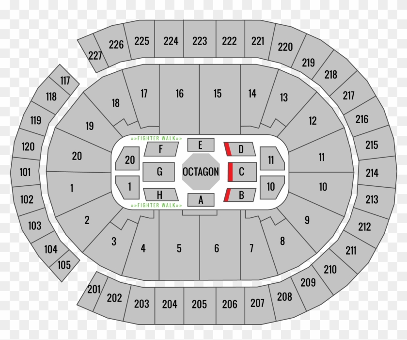 T Mobile Arena Las Vegas Seating Chart Pbr