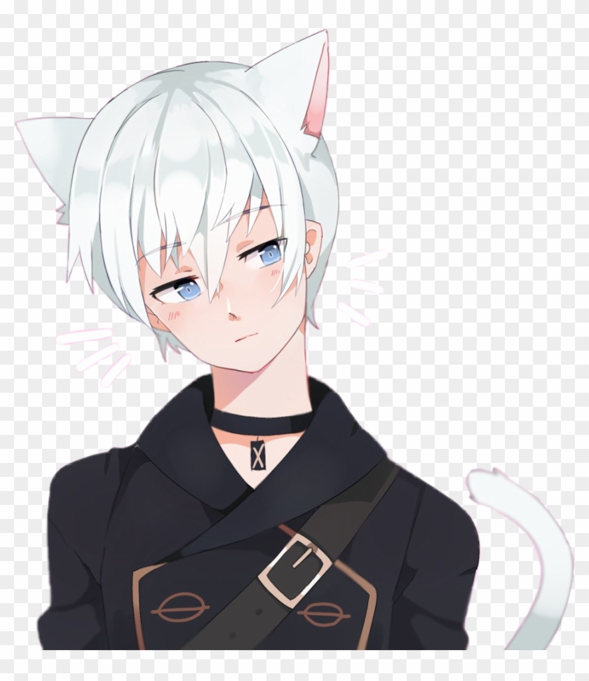 Title: anime, boy, and blue eyes image, Anime drawings boy, Cute anime  guys, Anime neko